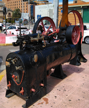 Stationäre Dampfmaschine